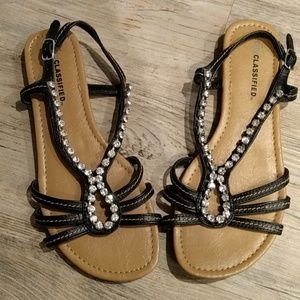 Cityclassified Rhinestone Sandles